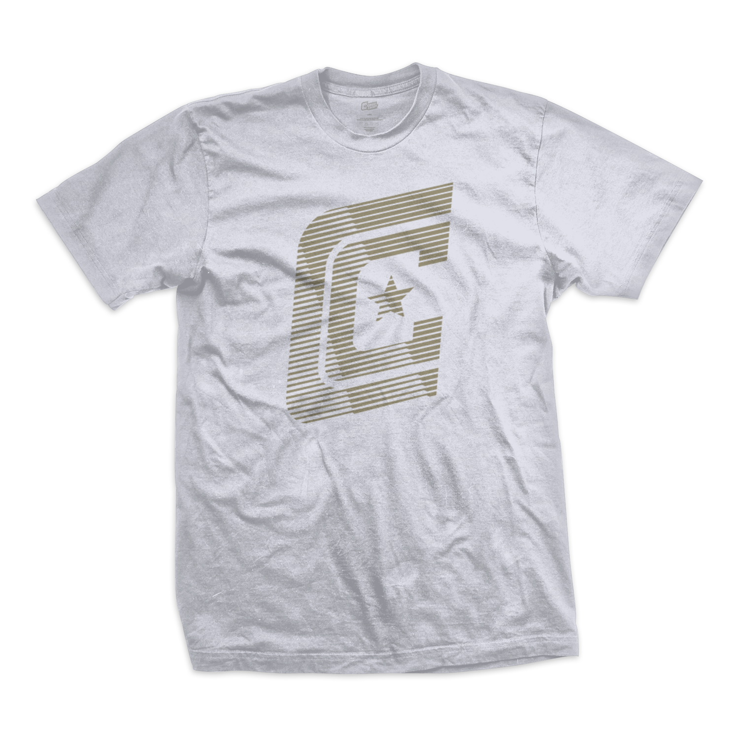 Agency bamboo tee, silver