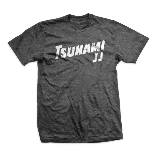 Tsunami JJ unisex tee Standard Issue, heather smoke
